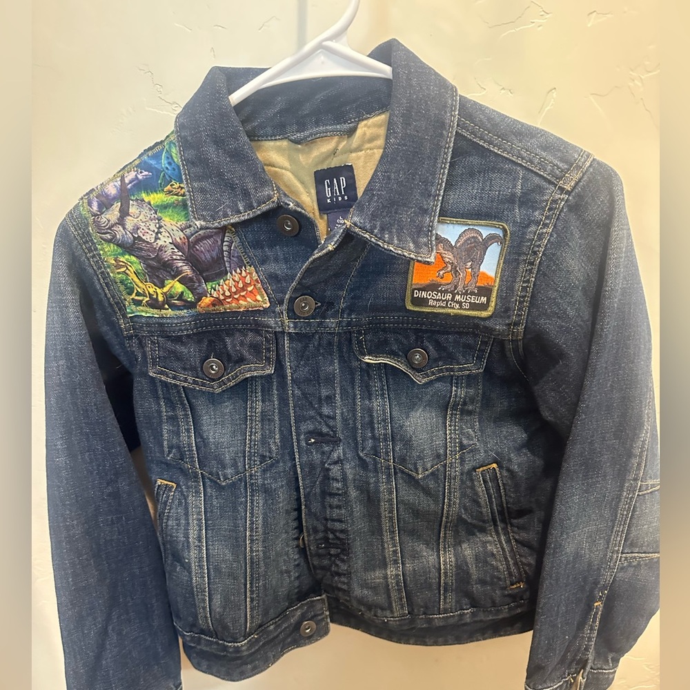 Dinosaur Denim Jacket